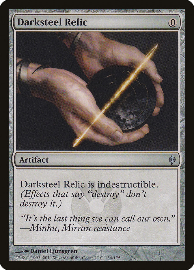 Darksteel Relic [New Phyrexia] | Yard's Games Ltd