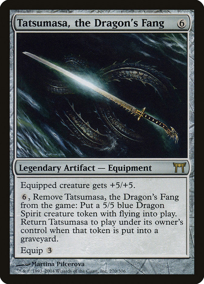 Tatsumasa, the Dragon's Fang [Champions of Kamigawa] | Yard's Games Ltd