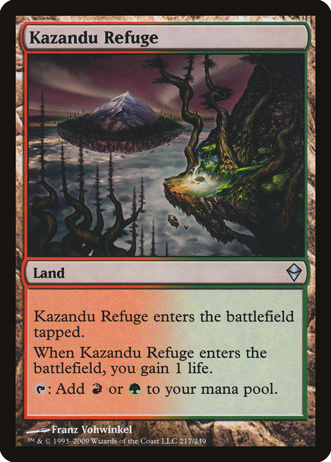Kazandu Refuge [Zendikar] | Yard's Games Ltd