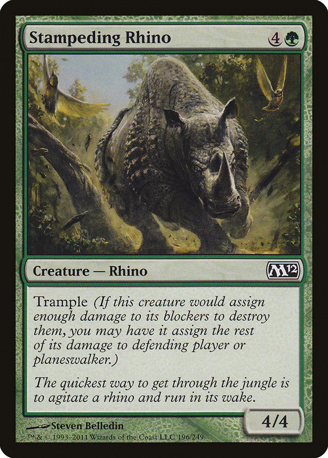 Stampeding Rhino [Magic 2012] | Yard's Games Ltd