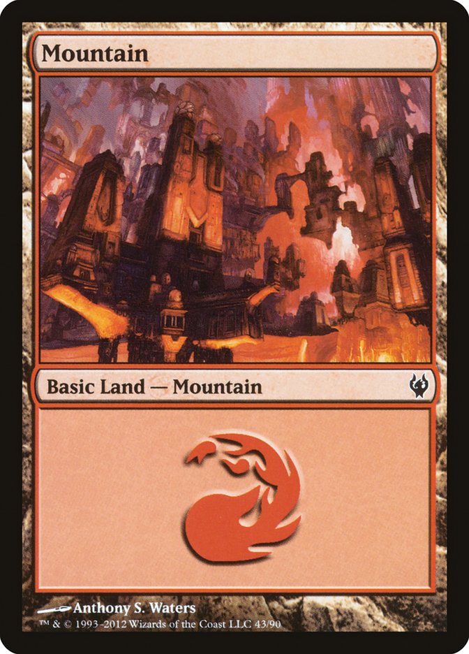 Mountain (43) [Duel Decks: Izzet vs. Golgari] | Yard's Games Ltd