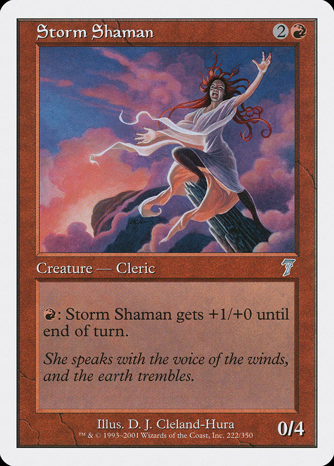 Storm Shaman [Seventh Edition] | Yard's Games Ltd