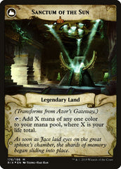 Azor's Gateway // Sanctum of the Sun [Rivals of Ixalan Prerelease Promos] | Yard's Games Ltd