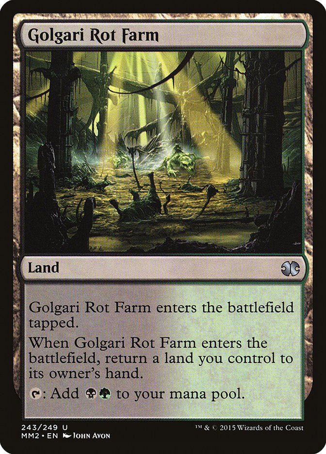 Golgari Rot Farm [Modern Masters 2015] | Yard's Games Ltd