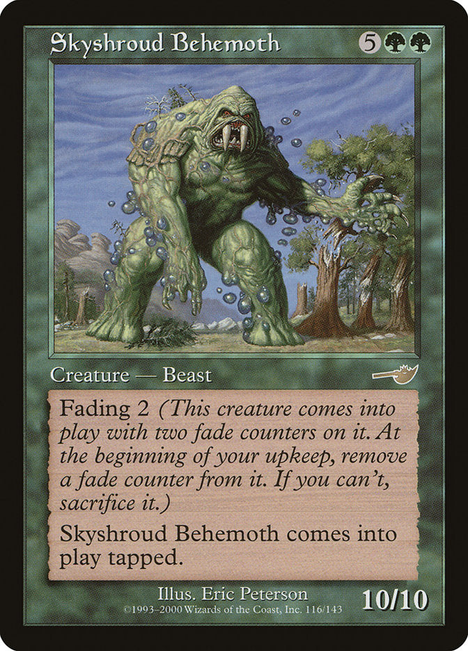 Skyshroud Behemoth [Nemesis] | Yard's Games Ltd