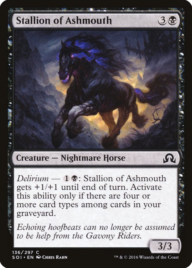 Stallion of Ashmouth [Shadows over Innistrad] | Yard's Games Ltd