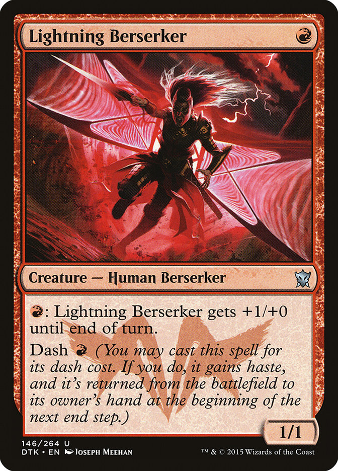Lightning Berserker [Dragons of Tarkir] | Yard's Games Ltd