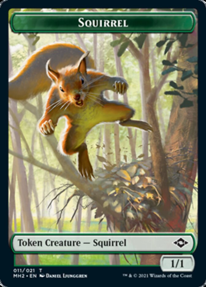 Crab // Squirrel Double-Sided Token [Modern Horizons 2 Tokens] | Yard's Games Ltd