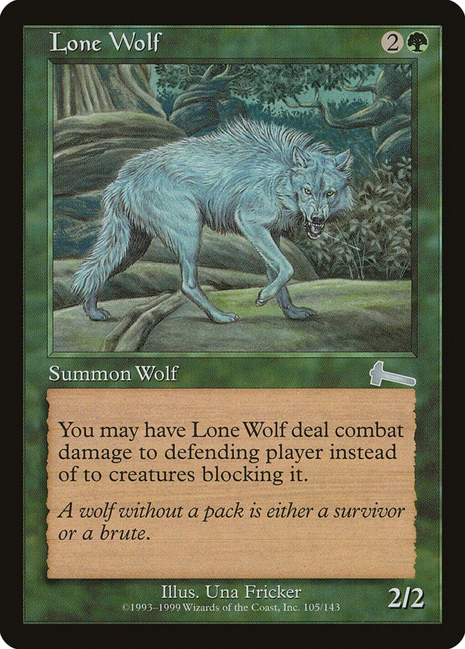 Lone Wolf [Urza's Legacy] | Yard's Games Ltd