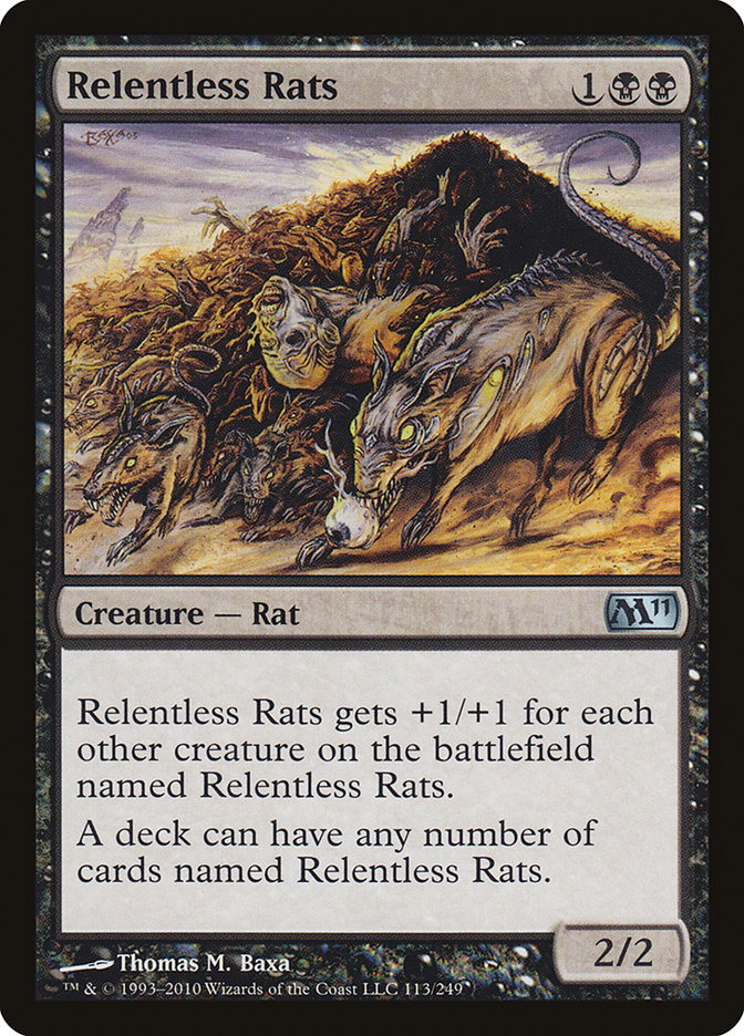 Relentless Rats [Magic 2011] | Yard's Games Ltd