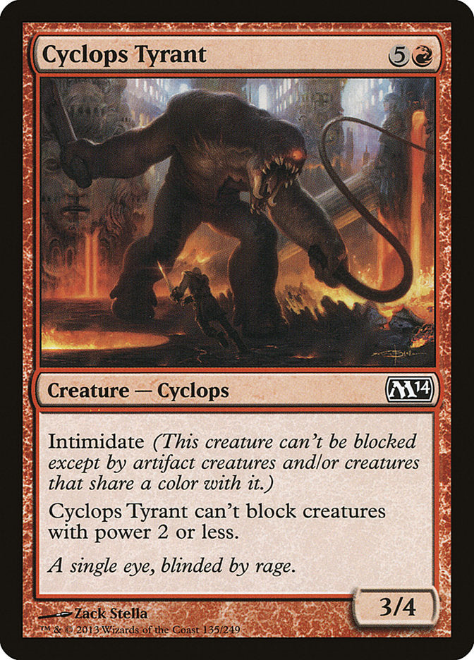 Cyclops Tyrant [Magic 2014] | Yard's Games Ltd