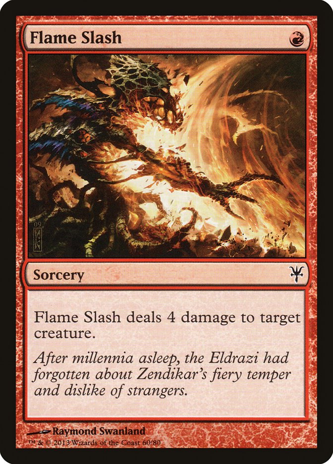 Flame Slash [Duel Decks: Sorin vs. Tibalt] | Yard's Games Ltd