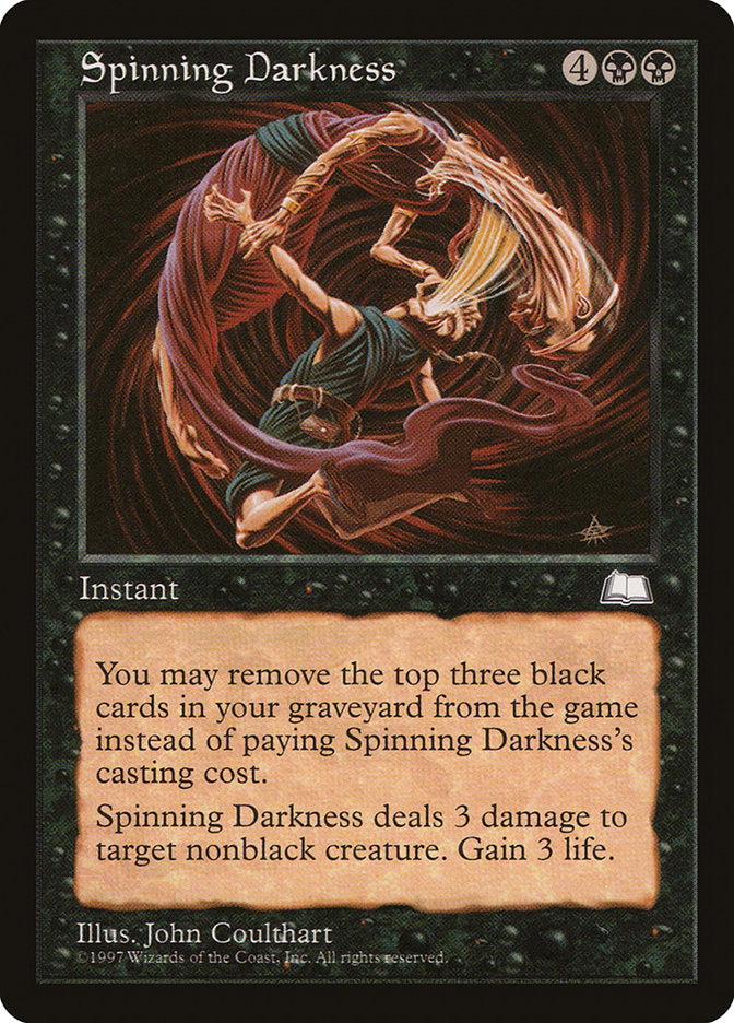 Spinning Darkness [Weatherlight] | Yard's Games Ltd