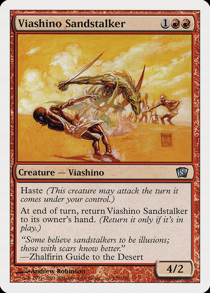 Viashino Sandstalker [Eighth Edition] | Yard's Games Ltd
