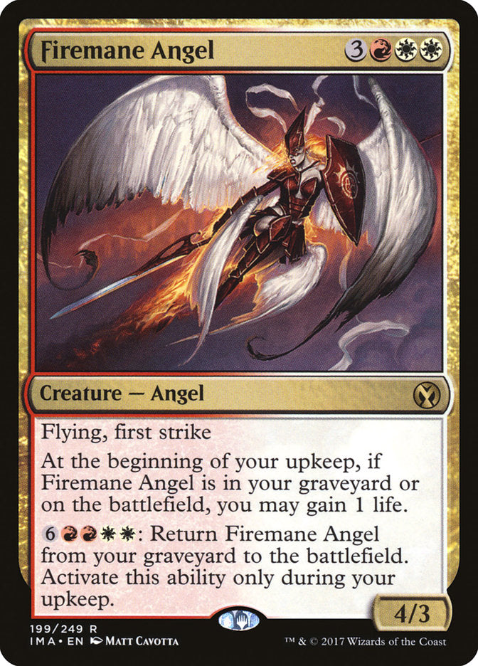 Firemane Angel [Iconic Masters] | Yard's Games Ltd