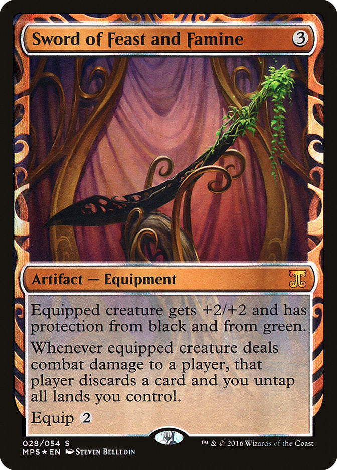 Sword of Feast and Famine [Kaladesh Inventions] | Yard's Games Ltd