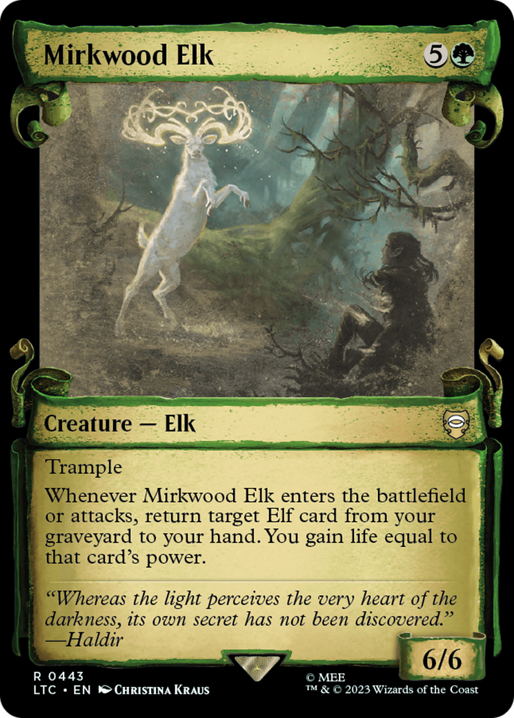 Mirkwood Elk [The Lord of the Rings: Tales of Middle-Earth Commander Showcase Scrolls] | Yard's Games Ltd