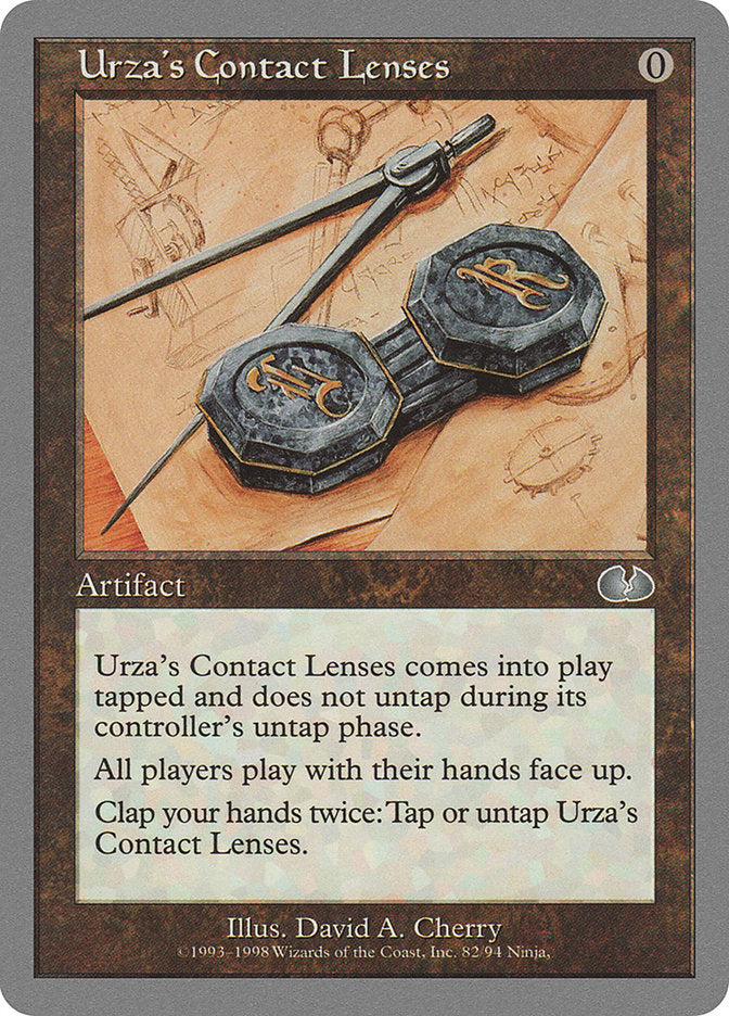 Urza's Contact Lenses [Unglued] | Yard's Games Ltd