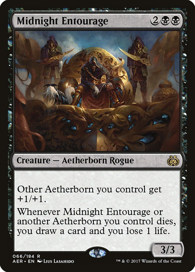 Midnight Entourage [Aether Revolt] | Yard's Games Ltd