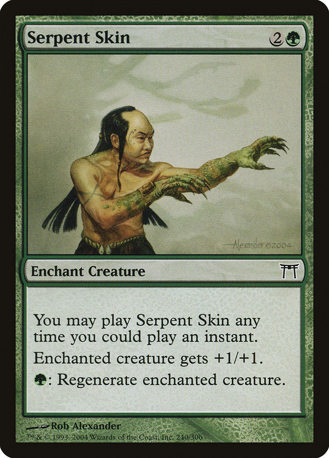Serpent Skin [Champions of Kamigawa] | Yard's Games Ltd