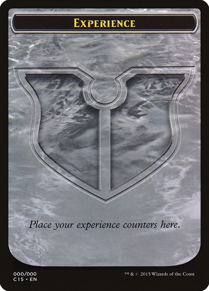 Experience // Experience Double-Sided Token [Commander 2015 Tokens] | Yard's Games Ltd