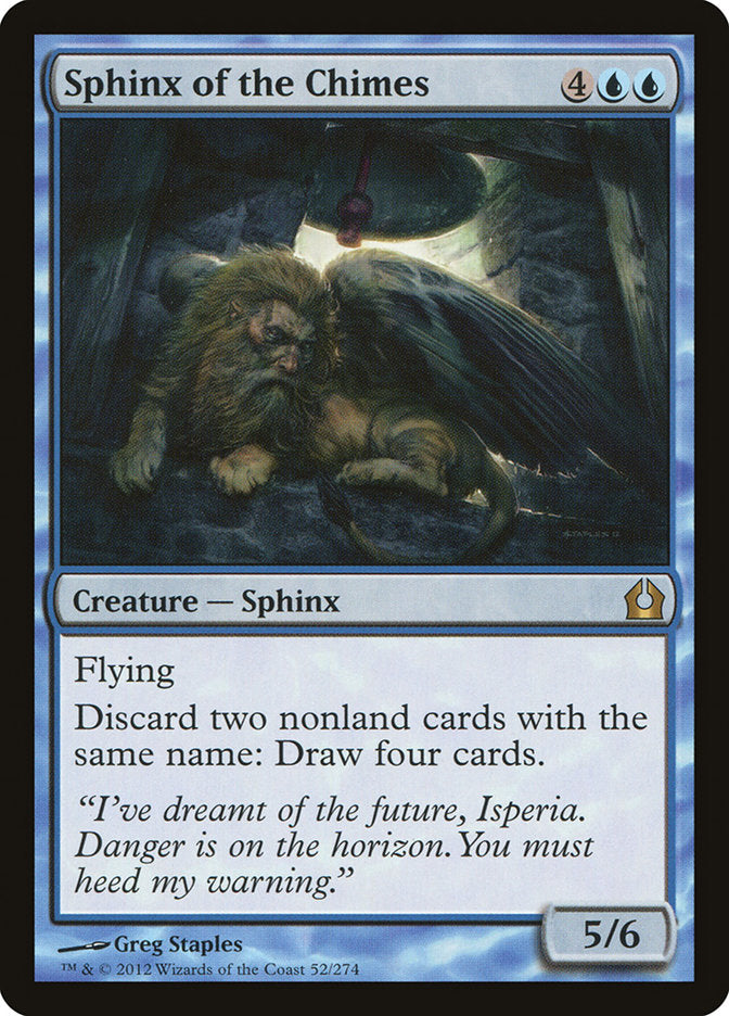 Sphinx of the Chimes [Return to Ravnica] | Yard's Games Ltd
