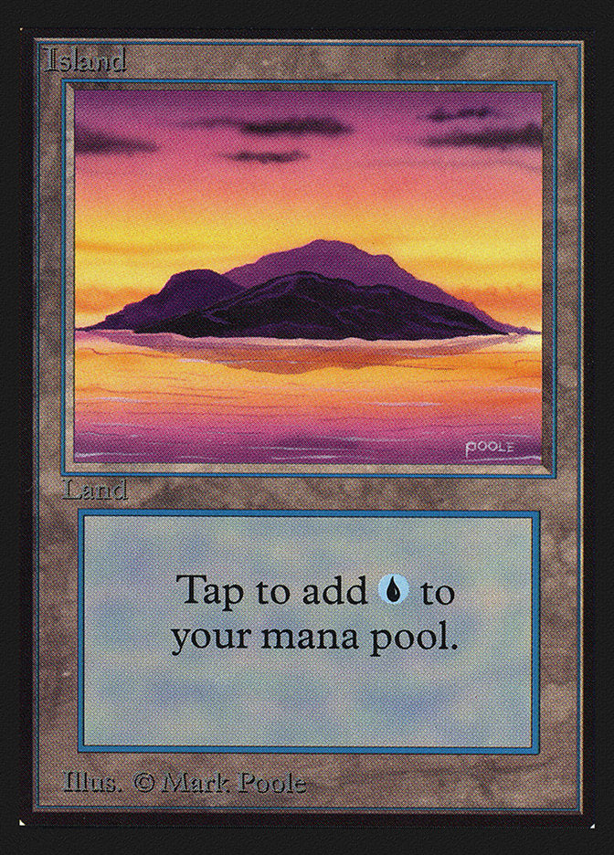 Island (Sunset / Signature on Right) [International Collectors' Edition] | Yard's Games Ltd
