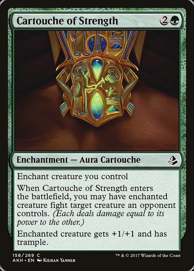 Cartouche of Strength [Amonkhet] | Yard's Games Ltd