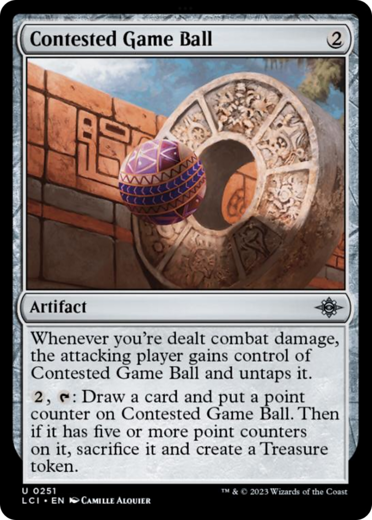 Contested Game Ball [The Lost Caverns of Ixalan] | Yard's Games Ltd
