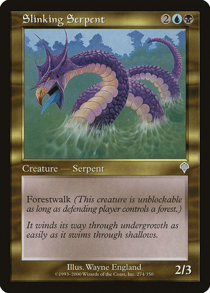 Slinking Serpent [Invasion] | Yard's Games Ltd