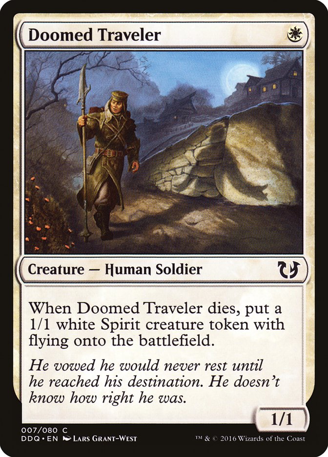 Doomed Traveler [Duel Decks: Blessed vs. Cursed] | Yard's Games Ltd
