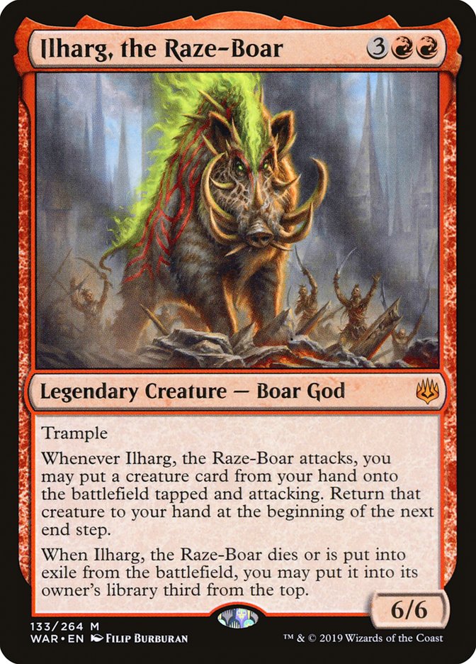 Ilharg, the Raze-Boar [War of the Spark] | Yard's Games Ltd