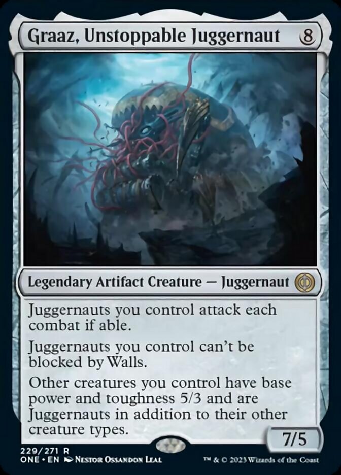 Graaz, Unstoppable Juggernaut [Phyrexia: All Will Be One] | Yard's Games Ltd