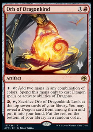 Orb of Dragonkind (Promo Pack) [Dungeons & Dragons: Adventures in the Forgotten Realms Promos] | Yard's Games Ltd