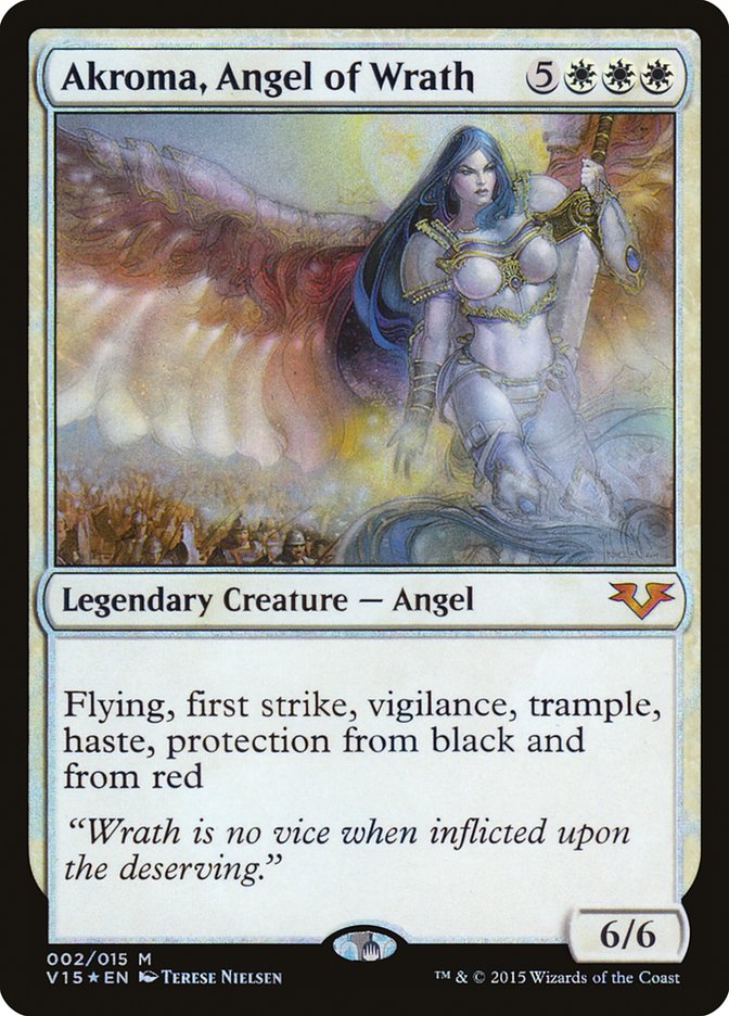 Akroma, Angel of Wrath [From the Vault: Angels] | Yard's Games Ltd