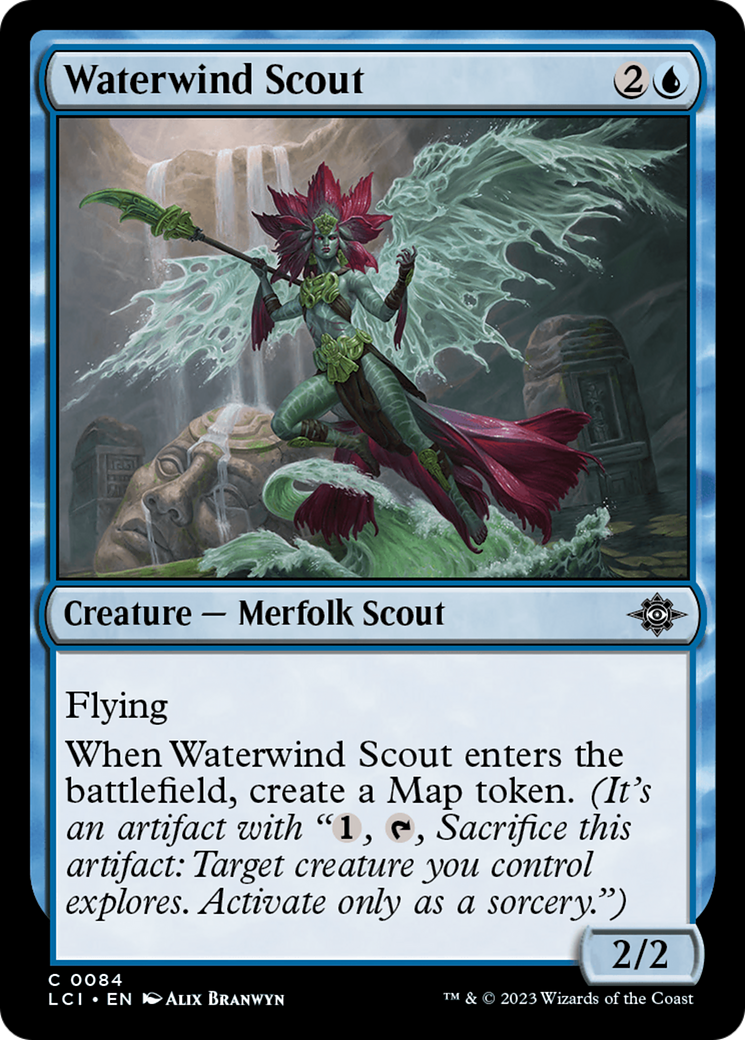 Waterwind Scout [The Lost Caverns of Ixalan] | Yard's Games Ltd