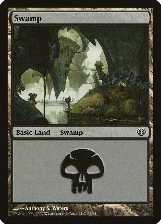Swamp (62) [Duel Decks: Garruk vs. Liliana] | Yard's Games Ltd