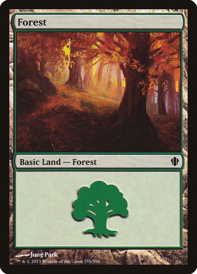 Forest (355) [Commander 2013] | Yard's Games Ltd
