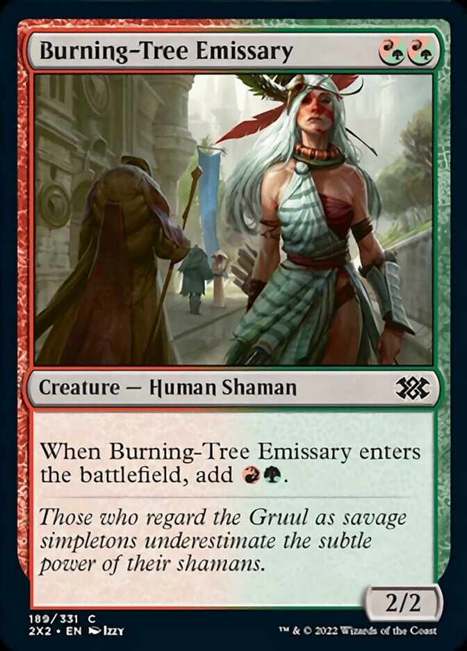 Burning-Tree Emissary [Double Masters 2022] | Yard's Games Ltd