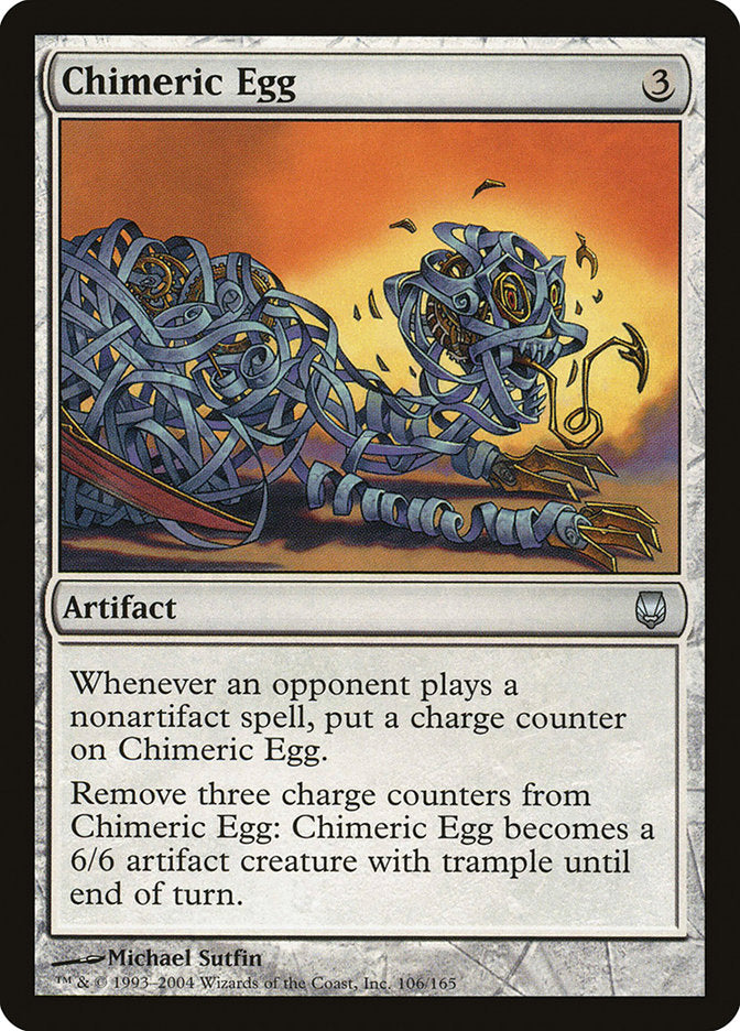 Chimeric Egg [Darksteel] | Yard's Games Ltd