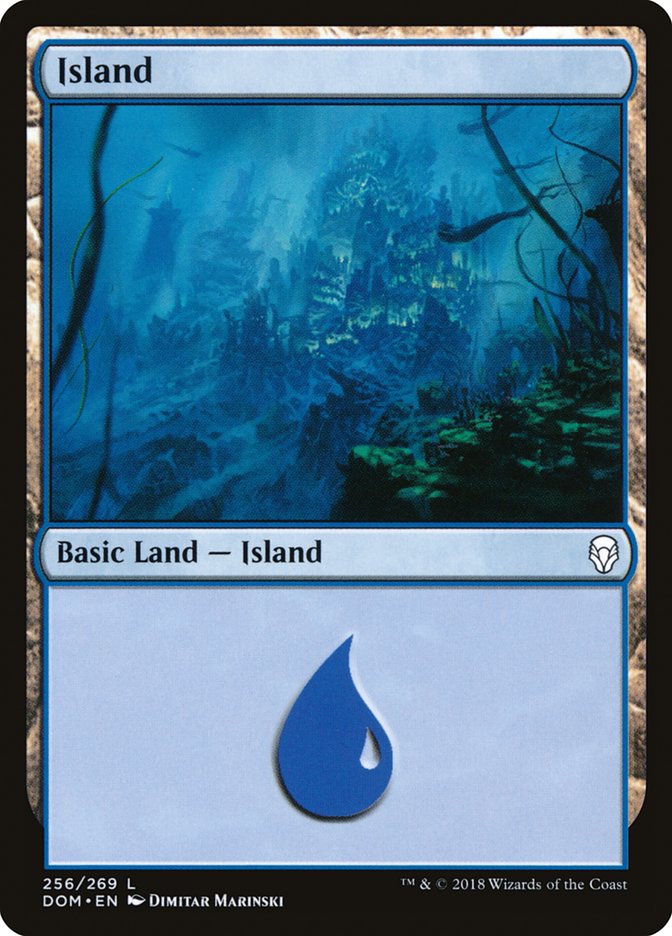 Island (256) [Dominaria] | Yard's Games Ltd