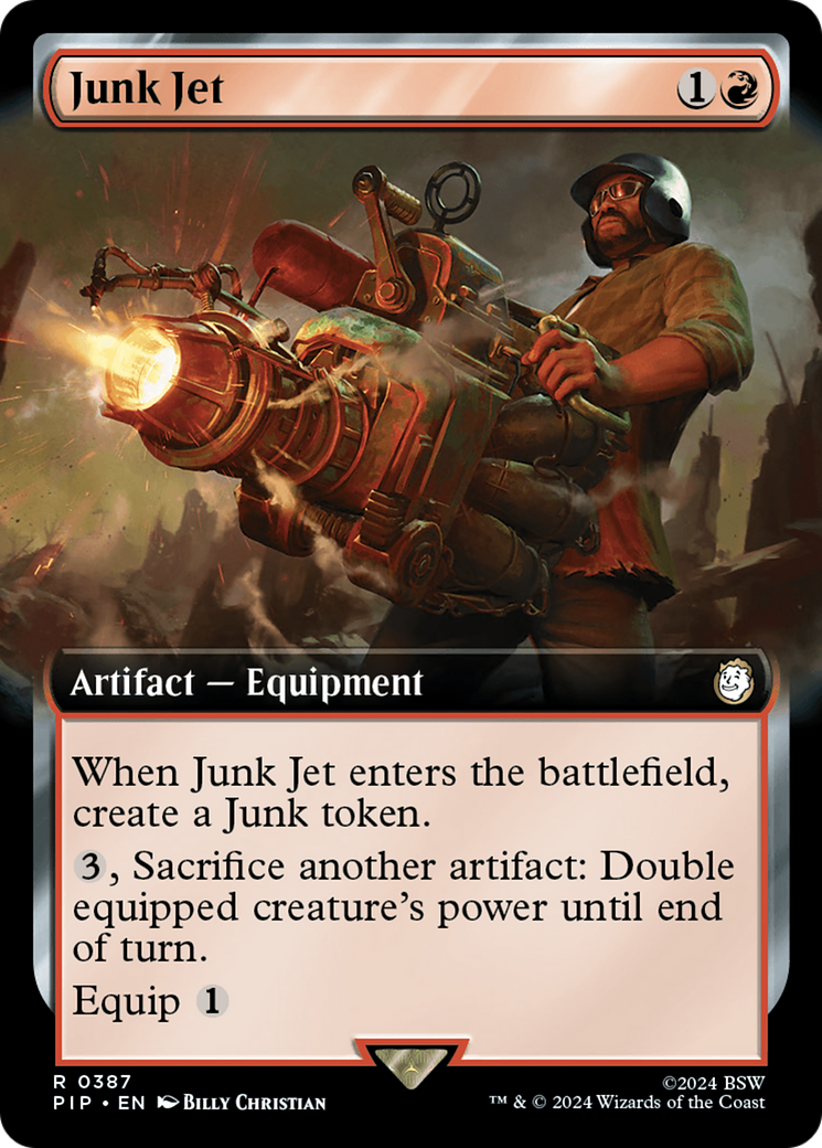 Junk Jet (Extended Art) [Fallout] | Yard's Games Ltd
