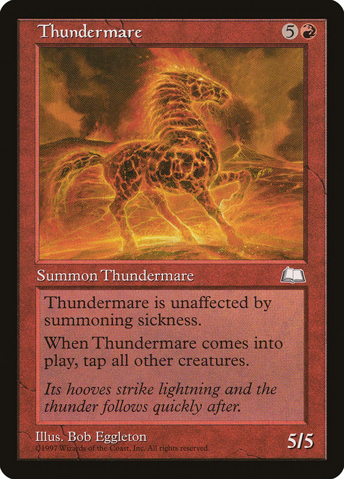 Thundermare [Weatherlight] | Yard's Games Ltd
