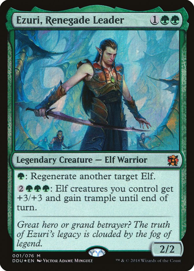 Ezuri, Renegade Leader [Duel Decks: Elves vs. Inventors] | Yard's Games Ltd