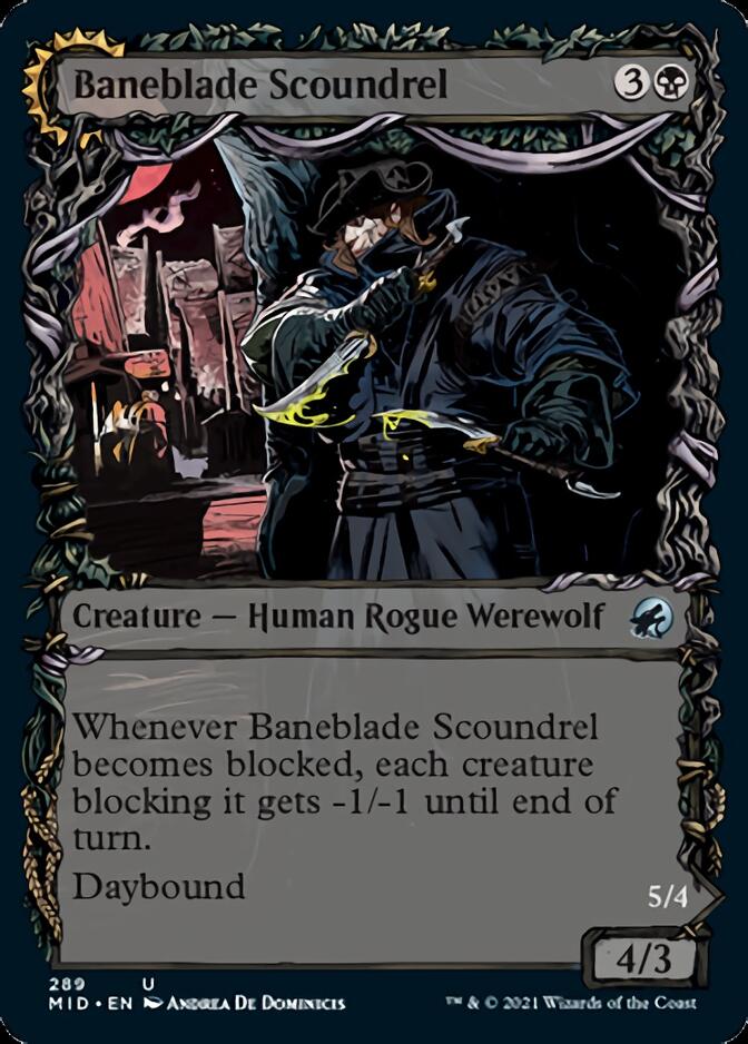 Baneblade Scoundrel // Baneclaw Marauder (Showcase Equinox) [Innistrad: Midnight Hunt] | Yard's Games Ltd