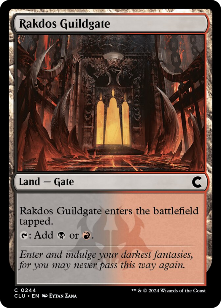 Rakdos Guildgate [Ravnica: Clue Edition] | Yard's Games Ltd