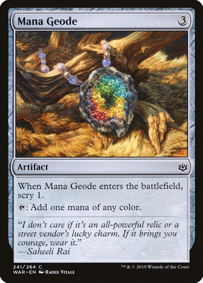 Mana Geode [War of the Spark] | Yard's Games Ltd