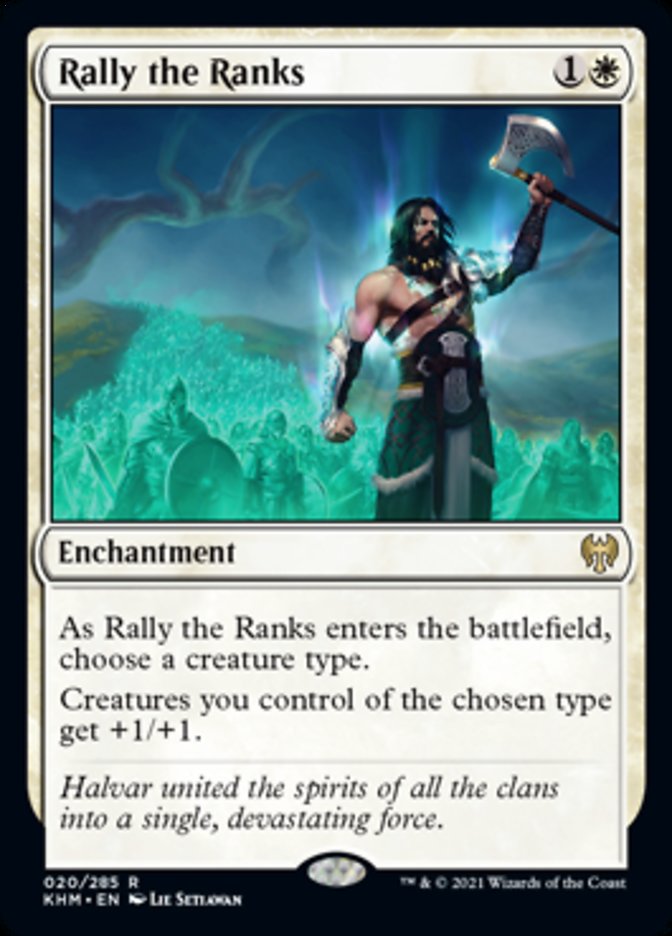 Rally the Ranks [Kaldheim] | Yard's Games Ltd