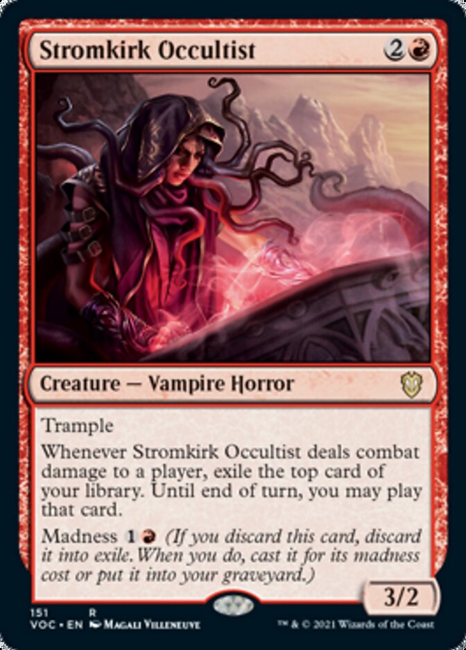 Stromkirk Occultist [Innistrad: Crimson Vow Commander] | Yard's Games Ltd