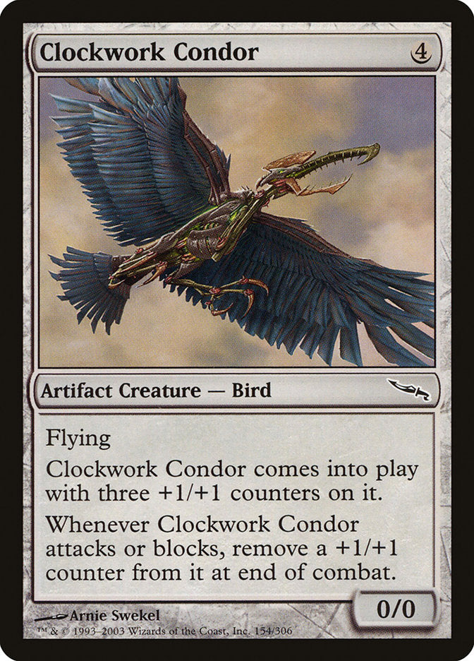 Clockwork Condor [Mirrodin] | Yard's Games Ltd